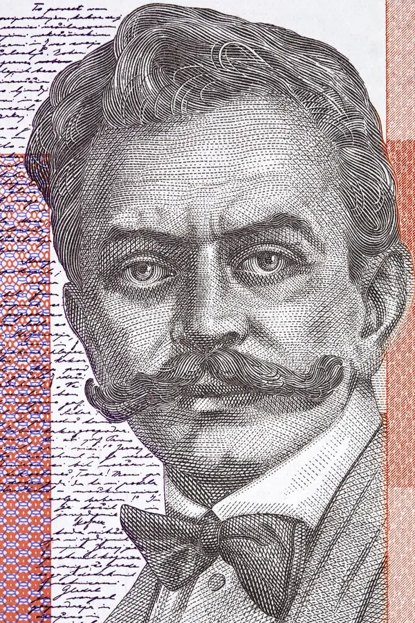 ivan cankar portrait ivan cankar portrait slovenian money 129418123